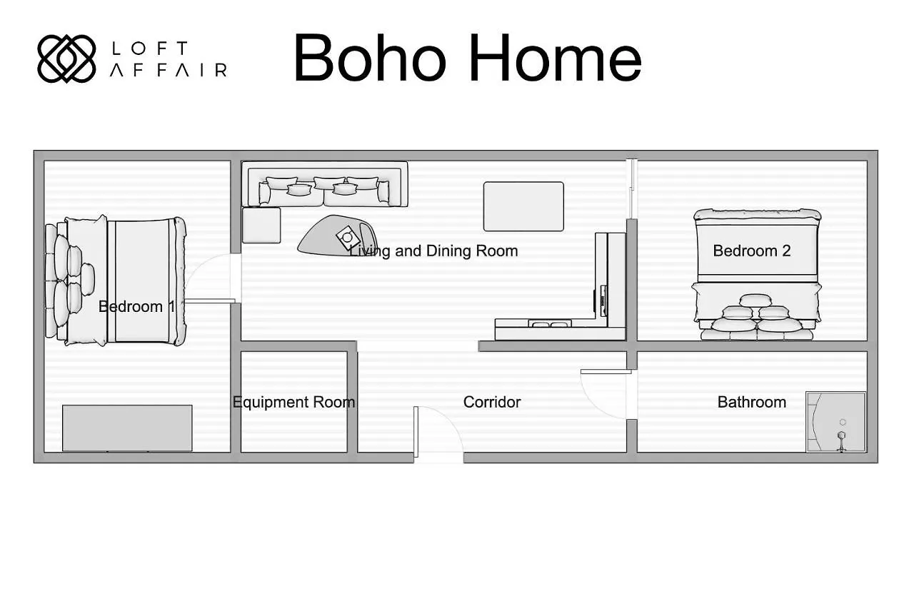 Apartament Boho Lofts - Loftaffair Kraków Polska